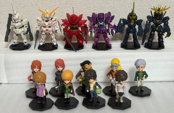 ガンダムUC ワールドコレクタブルフィギュア セット