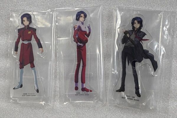 一番くじ ガンダムSEED アクリルスタンド★アスラン セット