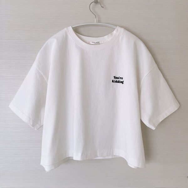 ハニーズ Honeys Tシャツ カットソー 半袖 ホワイト 白 L 半袖Tシャツ 無地 コットン 綿
