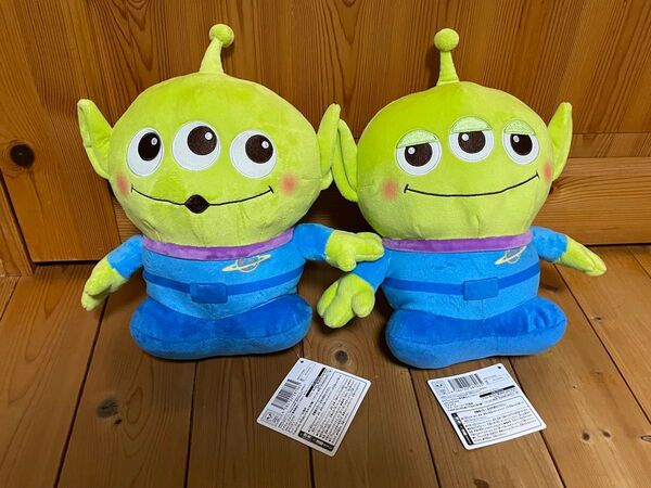 トイストーリー FukuFuku BIG ぬいぐるみ エイリアン リトルグリーンメン 2体セット