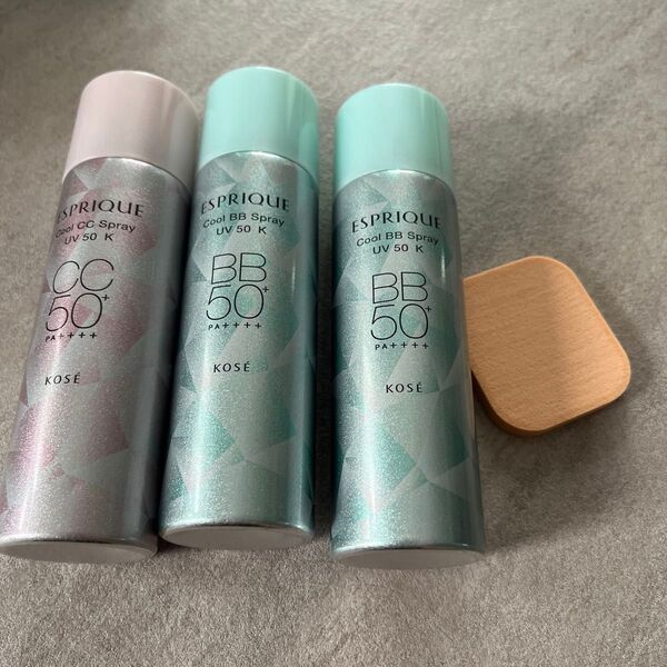 エスプリーク クールスプレー CC&BB SPF50 PA++++ 3点セット