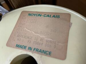 フランス製■NOYON カレーのスカラップレース■１ｍ♪