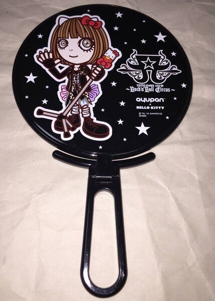 浜崎あゆみ ayupanxHello Kitty ハンドミラー 2010 Rock 'n' Roll Circus キティちゃん