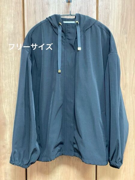 レディース ジップアップジャンパー パーカー ブルゾン ELENCARE DUE ブラック マウンテンパーカー