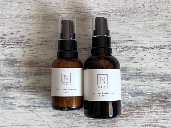 N organic モイスチュア&バランシング ローション&セラム 2個セット