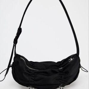 ZARA ギャザーショルダーバッグ 6287/410