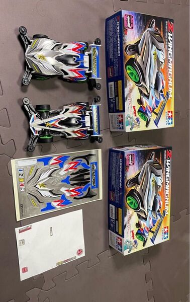 タミヤ ミニ四駆 Zウィングマグナム&ウィングマグナム
