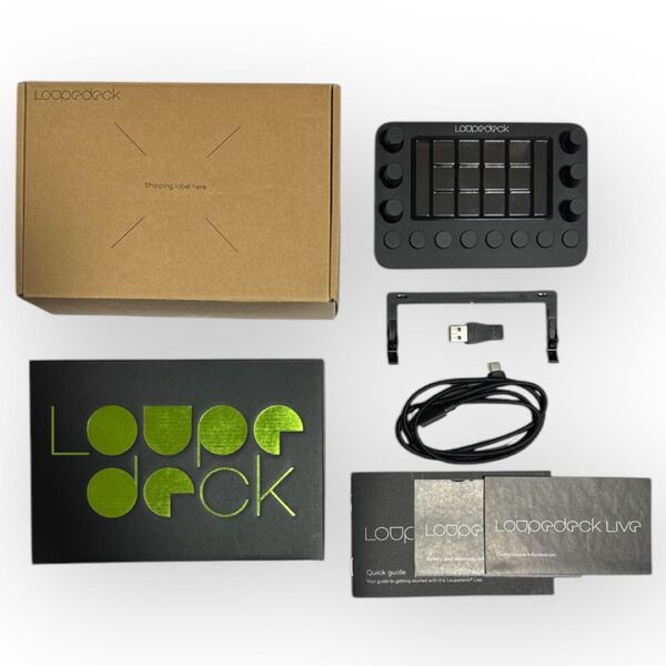 Loupedeck Live ブラック ループデックライブ 左手デバイス