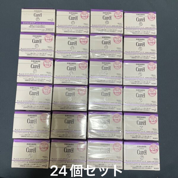 キュレル エイジングケアシリーズ フェイスジェルクリーム 40g(医薬部外品)24個セット
