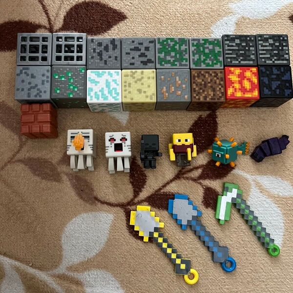 マインクラフト ブロック、キャラクター、ツール まとめ売り