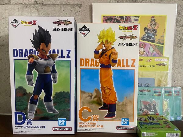 一番くじドラゴンボールVSオムニバスCROSSC賞 超サイヤ人孫悟空 D賞 ベジータ