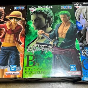 ワンピース 一番くじ 試練のその先へ A賞 B賞 C賞 フィギュア3体セット