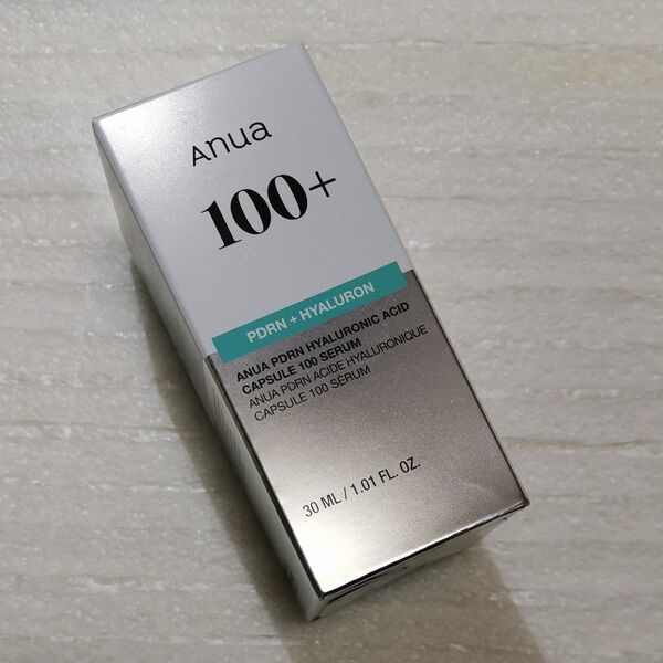 anua PDRNヒアルロン酸カプセル100 セラム 30ml 美容液 水分量アップ コラーゲン エイジングケア ハリ艶 ツヤ