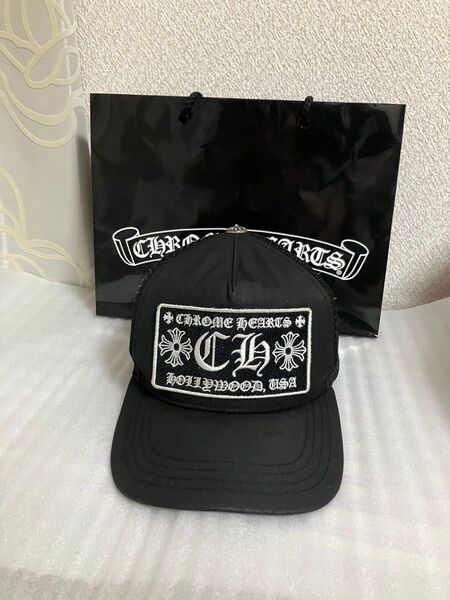 確実正規品 クロムハーツトラッカーキャップ 廃盤品 ヴィンテージ