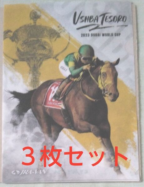 ウシュバテソーロ クリアファイル