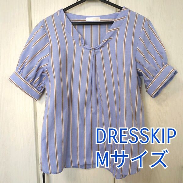 DRESSKIP 半袖ブラウス M