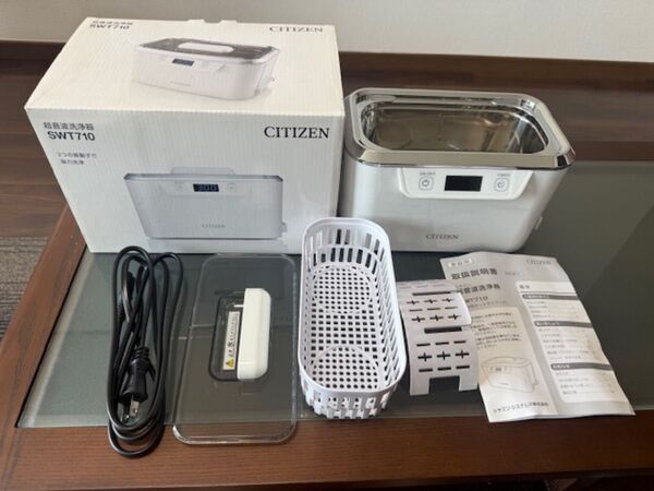 【美品・ほぼ未使用に近い・元箱あり】CITIZEN 超音波洗浄器 SWT710