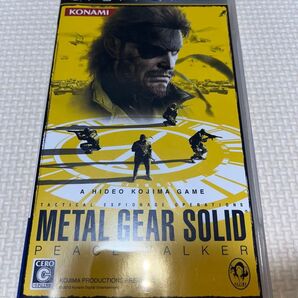 PSP METAL GEAR SOLID PEACE WALKER