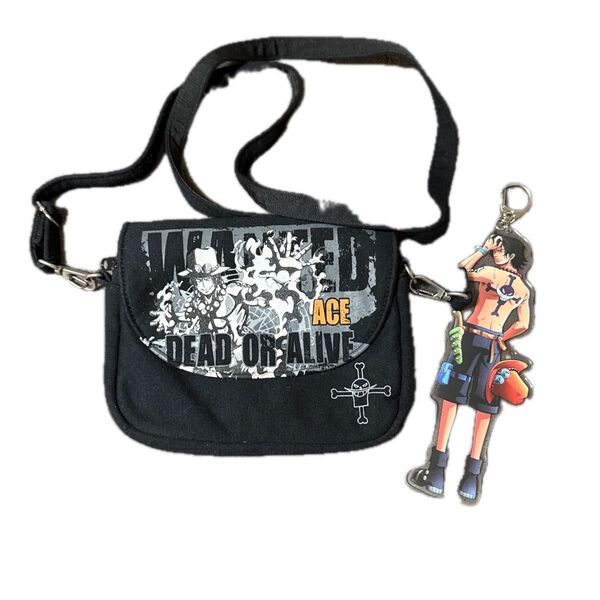 ONEPIECE 火拳のエース セット ワンピース ミニショルダーバッグ