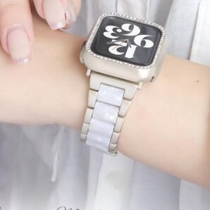 アップルウォッチ バンド 女性 レディース ステンレス ベルト ブランド おしゃれ 替え apple watch series