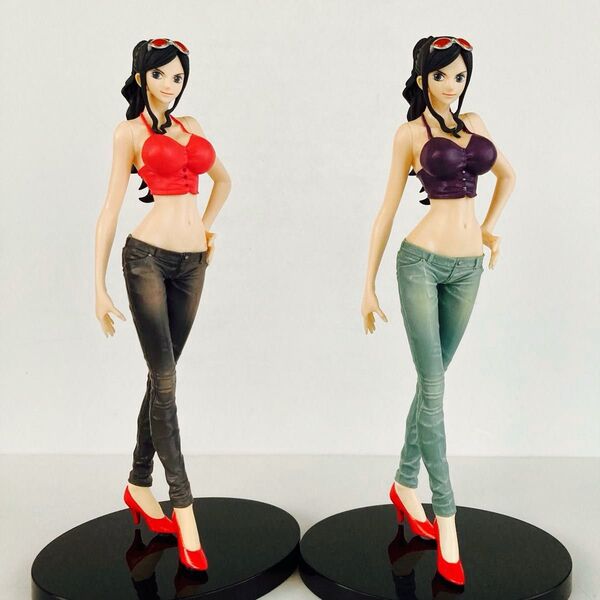 ワンピース ニコ・ロビン フィギュア ONE PIECE JEANS FREAK NICO ROBIN 2体セット
