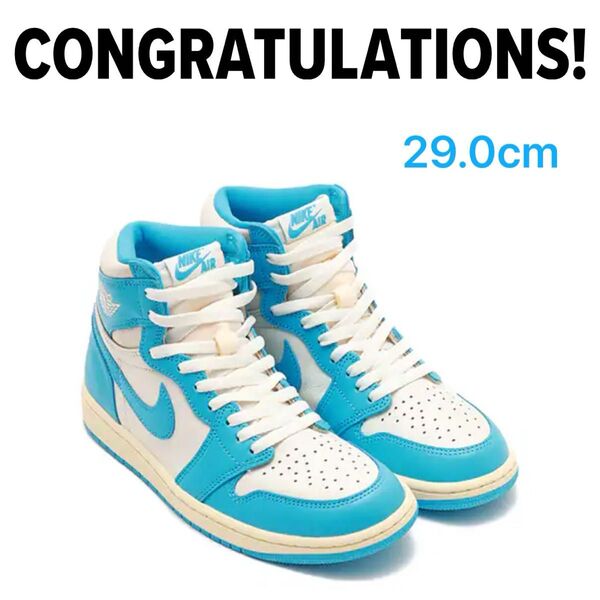 NIKE AIR JORDAN 1 RETRO HIGH OG UNC 29.0cm