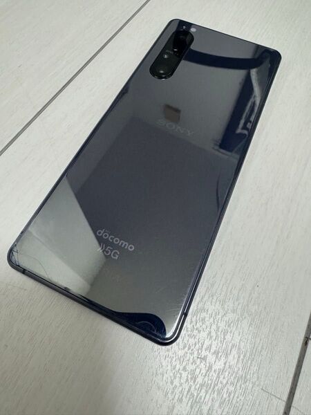 xperia 1iiドコモ版パープル 画面割れジャンク