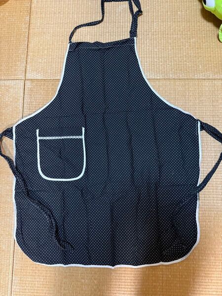 ドット柄エプロン キッズ用