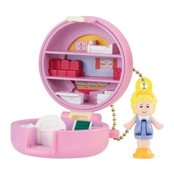 Polly Pocket ポーリーポケット ミニチュアチャーム coral circle