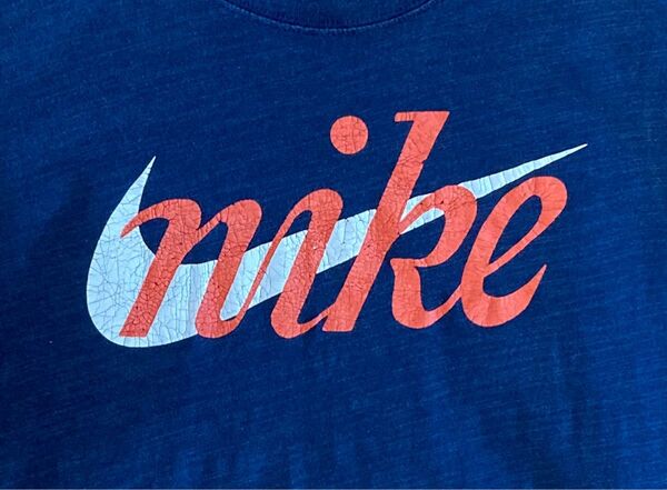 70年代 復刻 筆記体ロゴ NIKE tシャツ