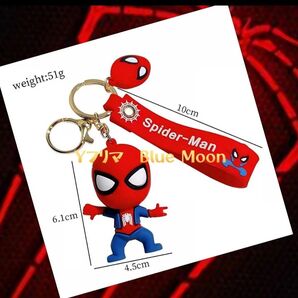 スパイダーマンMARVEL/キーホルダー/キーリング/バッグチャーム