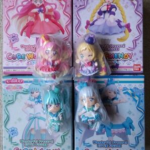 わんだふるぷりきゅあ! キューティーフィギュア 4体セット + わんだふるぷりきゅあ! マスコット 4体セット