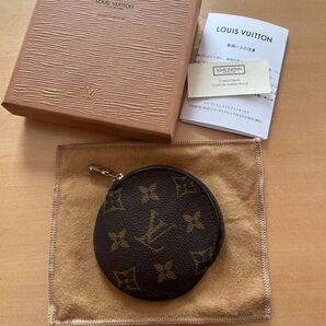 ルイヴィトン ポルトモネ・ロン モノグラム コインケース 美品