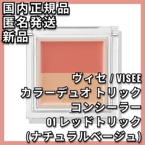 ヴィセ カラーデュオ トリック コンシーラー 01 レッドトリック VISEE