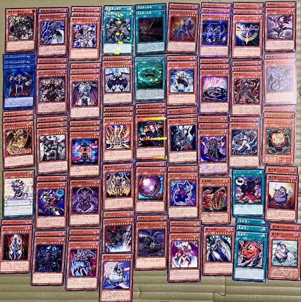 遊戯王 悪魔族モンスター 関連カード 大量セット まとめ売り 深淵の結界像 ファントムオブカオス トリックデーモン悪魔嬢リリス