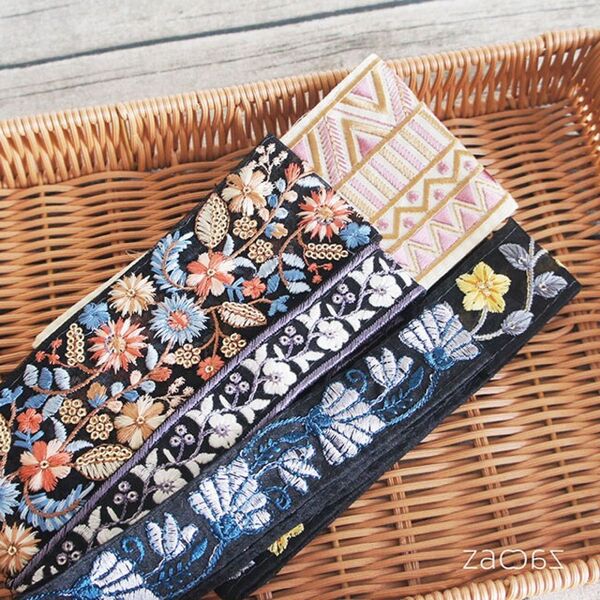 インド刺繍リボン*50cm5本*Cセット