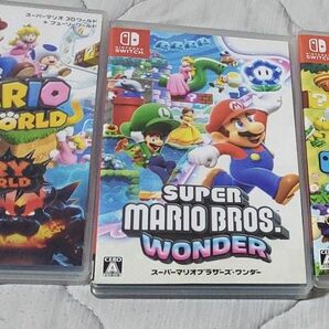 ニンテンドースイッチ ソフト 3本セット マリオ まとめ売り