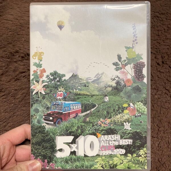 嵐/5×10 All the BEST!CLIPS 1999-2009〈2枚組〉 DVD