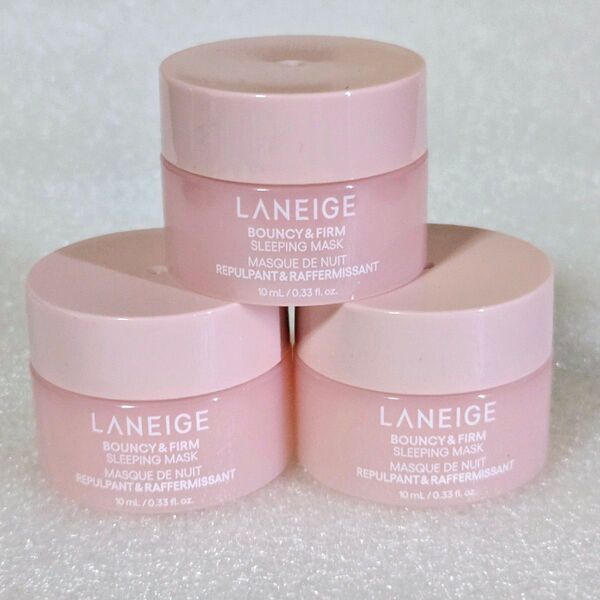 LANEIGE ラネージュ バウンシー スリーピングマスク 10mL ×3