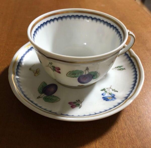リチャードジノリ イタリアンフルーツ カップ&ソーサー