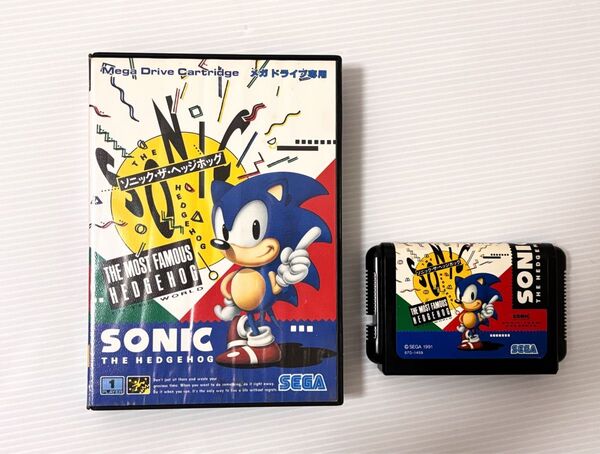 ソニック ザ ヘッジホッグ メガドライブ ソフト セガ SEGA
