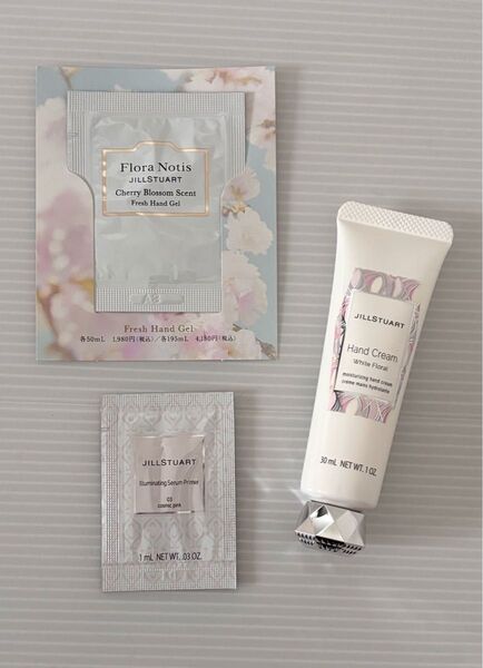 新品未使用 ジルスチュアート フローラノーティス JILLSTUART ハンドクリーム ホワイトフローラル 美容液 ジェル セット