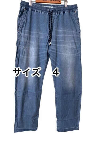 BAYFLOW ベイフロー イージーパンツ メンズ デニムジョガーパンツ ボトムス L