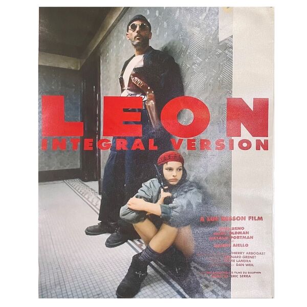 046A3 レオン LEON 映画 ポスター ジャン・レノ レプリカ 洋画