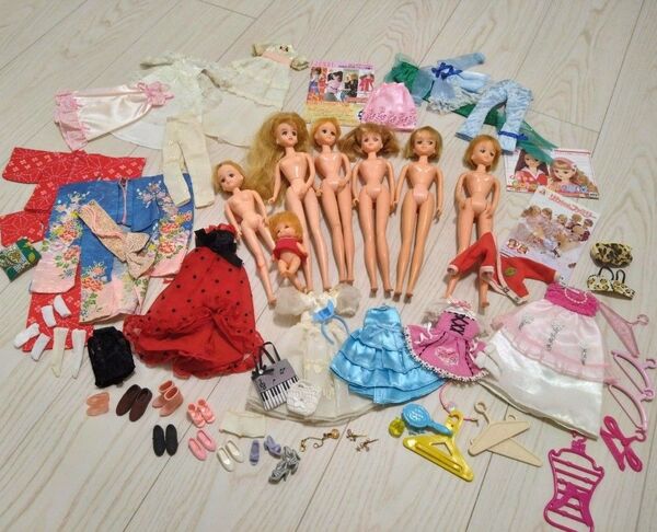 リカちゃん ジェニーちゃん タカラ ドレスや小物セット ジャンク