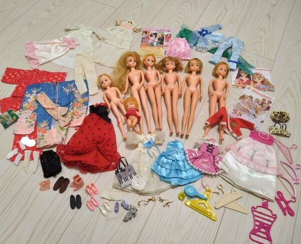 リカちゃん ジェニーちゃん タカラ ドレスや小物セット ジャンク