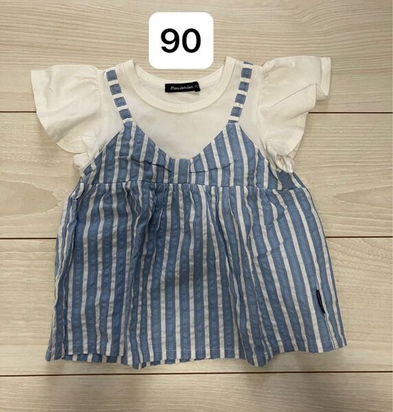 トップス チュニック ワンピース サイズ90 ムージョンジョン 子供服 キッズ