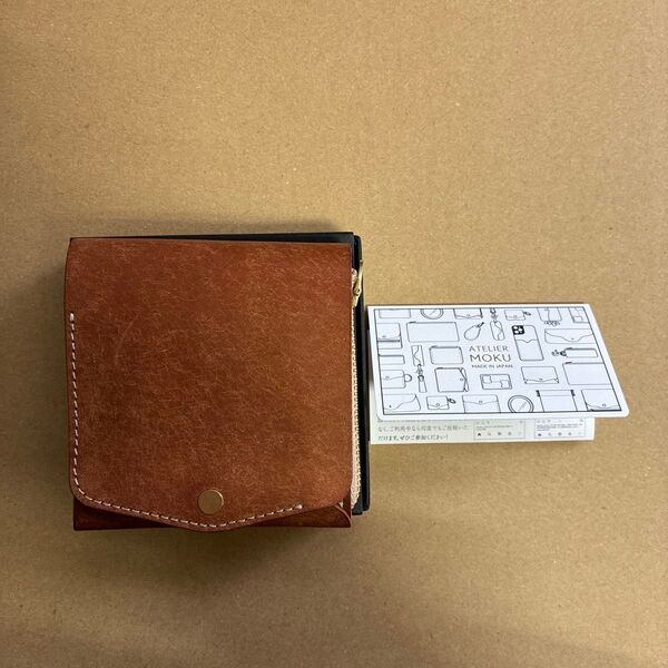 ATELIER MOKU 小さく薄い財布 SAKU ver.3 Pueblo