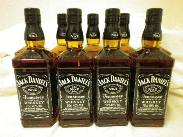 送料無料 JACK DANIEL'S ジャックダニエル No.7 700ml 40% 9本セット 合計6300ml JD03