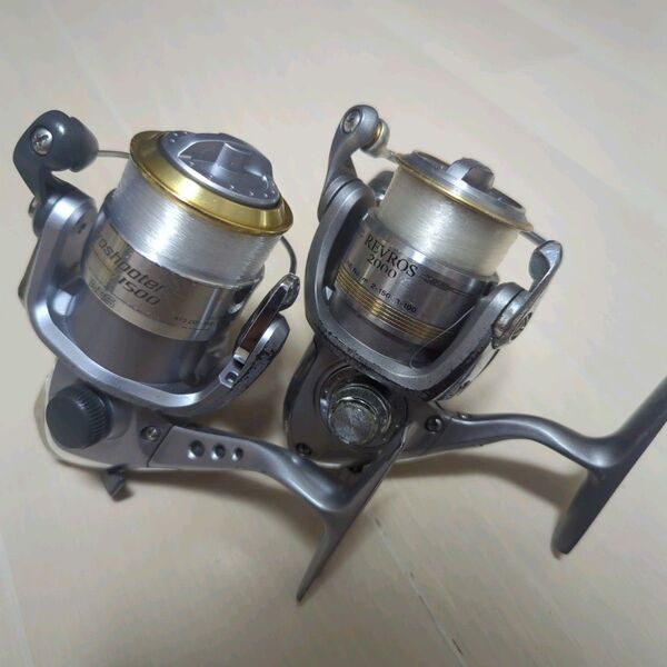 ダイワ レブロス 2000 プロシューター 1500 2台セット DAIWA REVROS Proshooter